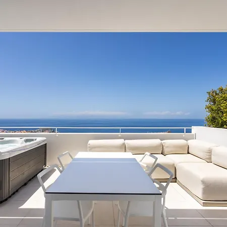 Apartment Luxury Sea View With Private Pool, Sauna & Jacuzzi By Hermosa *