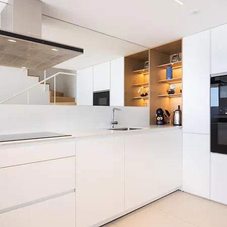 Apartment Luxury Sea View With Private Pool, Sauna & Jacuzzi By Hermosa